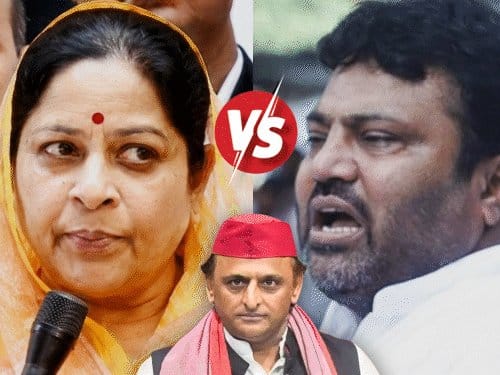 सपा विधायक का इस्तीफा और अखिलेश के सामने सांसद-विधायक की भिड़ंत.