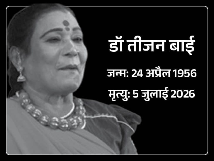 पद्म विभूषण तीजन बाई का निधन, पंडवानी गायन को मिली वैश्विक पहचान