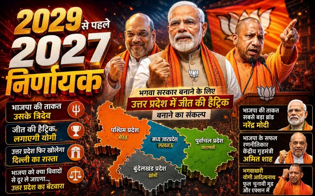 उत्तर प्रदेश का बंटवारा.. संभावनाएं ..सियासत और सवाल..! संसद सत्र में क्या मिलेंगे कुछ संकेत (सवाल दर सवाल) (राकेश अग्निहोत्री ) (प्रखर ज्ञान)