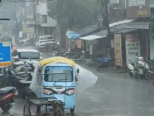 छत्तीसगढ़ में मानसून सक्रिय, 7 दिन बारिश के आसार; 65% कम की भरपाई की उम्मीद