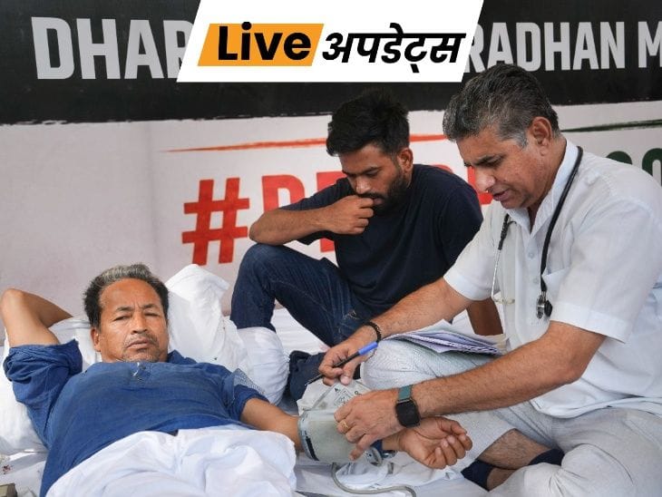 सोनम वांगचुक की भूख हड़ताल के 7वें दिन बिगड़ी तबीयत, 5 किलो वजन घटा