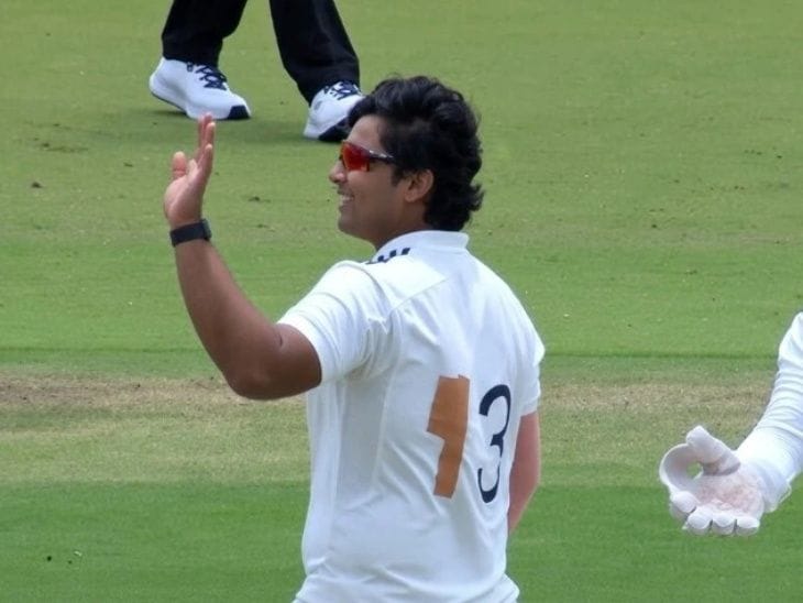 Vaibhav Suryavanshi took 2 wickets in 4 balls for East Zone in Duleep Trophy