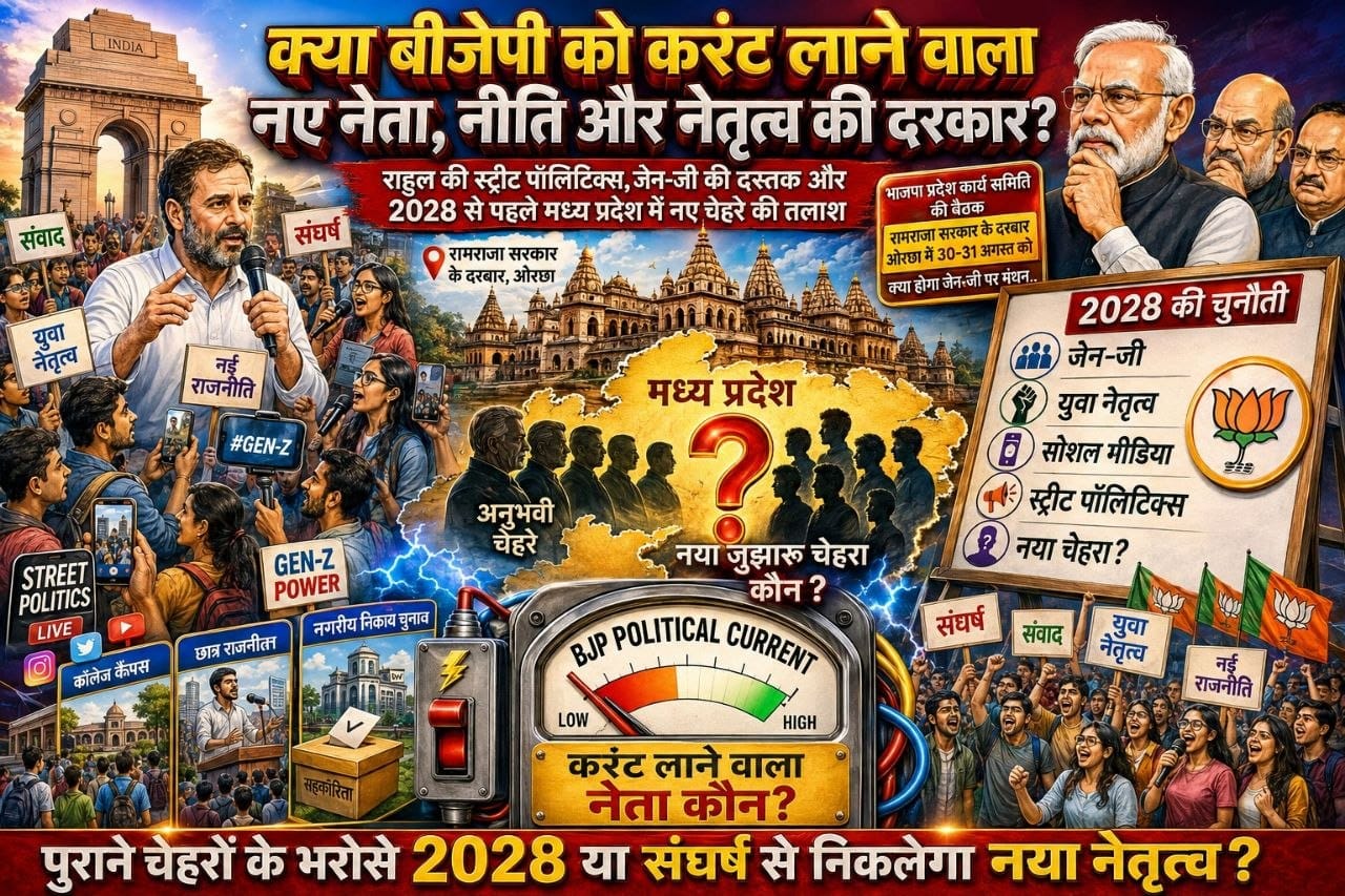 *नया जुझारू नेतृत्व कैसे सामने आ सकता.. स्टूडेंट पॉलिटिक्स. नगरीय निकाय और सहकारिता चुनाव..? (सवाल दर सवाल.).(राकेश अग्निहोत्री)*