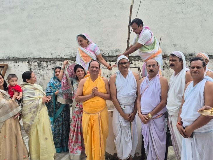 जैन समाज का दशलक्षण महापर्व शुरू, ध्वजारोहण और अभिषेक हुआ, रायसेन में 10 दिन कार्यक्रम