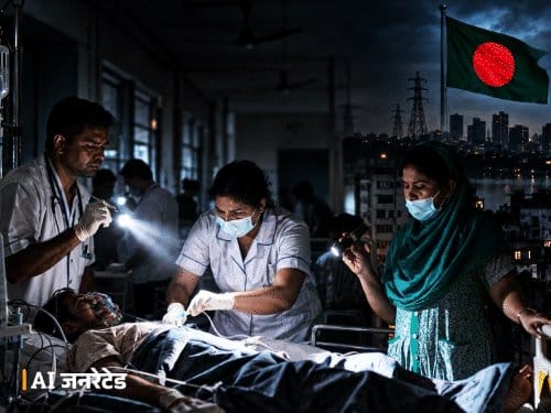 बांग्लादेश में 20 साल का सबसे बड़ा बिजली संकट, अस्पतालों में टॉर्च से इलाज